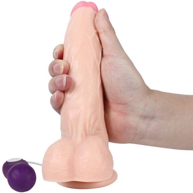 SHEQU - VIBRADOR HOLY DRAGON DILDO COM CONTROLE REMOTO 20,5 CM