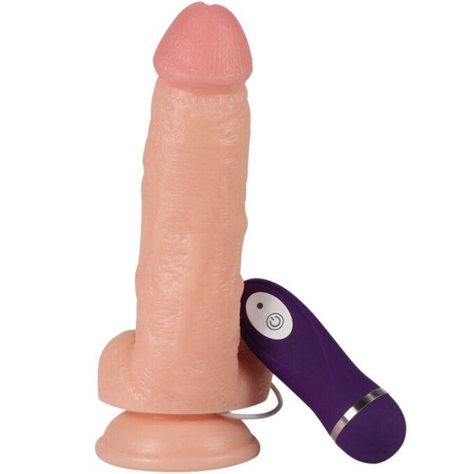 SHEQU - KASSADIN VIBRADOR DILDO COM CONTROLE REMOTO 17,5 CM