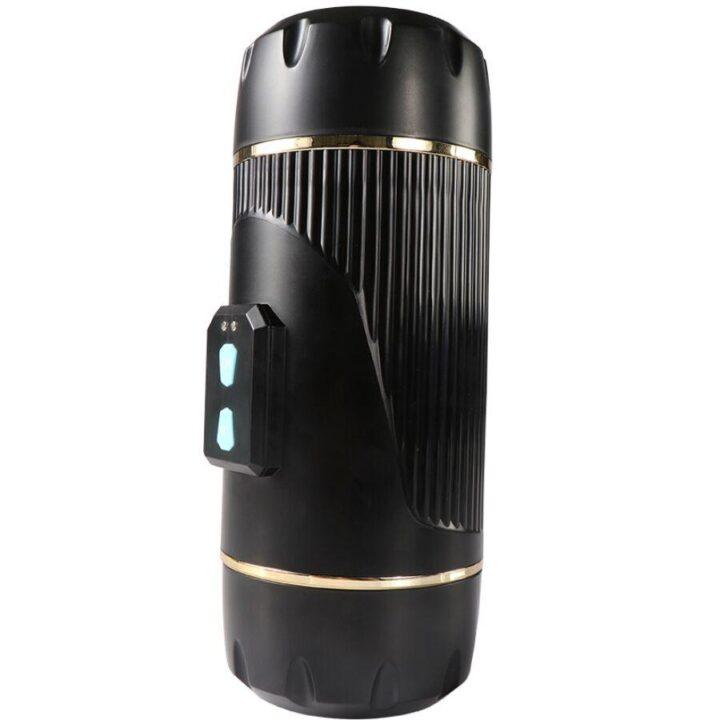 SHEQU - KAY MASTURBADOR DUPLO COM BOCA DUPLA E VIBRAÇÃO DE VAGINA