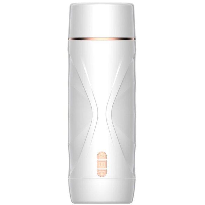 SHEQU - MASTURBADOR VIBRATÓRIO RILEY COM SUCÇÃO