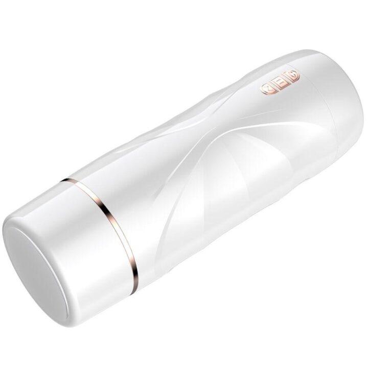 SHEQU - MASTURBADOR VIBRATÓRIO RILEY COM SUCÇÃO