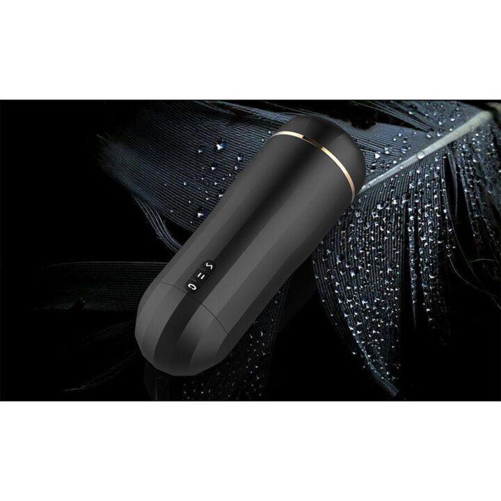 SHEQU - MASTURBADOR SNOW VAGINA COM VIBRAÇÃO E SUCÇÃO