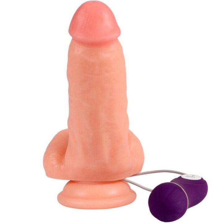 SHEQU - SOLDADO VIBRADOR DILDO COM CONTROLE REMOTO 16 CM