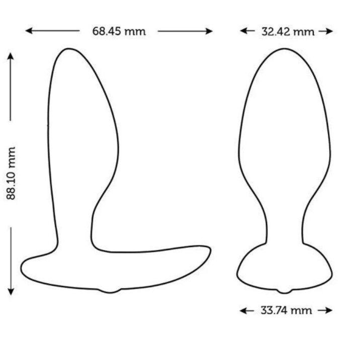 WE-VIBE - DITTO+ VIBRADOR ANAL PLUG PRETO