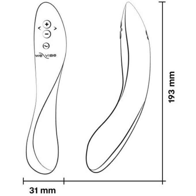 WE-VIBE - RAVE 2 VIBRADOR G-SPOT AZUL