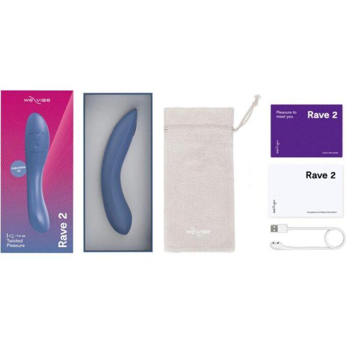 WE-VIBE - RAVE 2 VIBRADOR G-SPOT AZUL