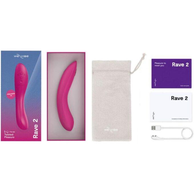 WE-VIBE - RAVE 2 VIBRADOR G-SPOT ROSA