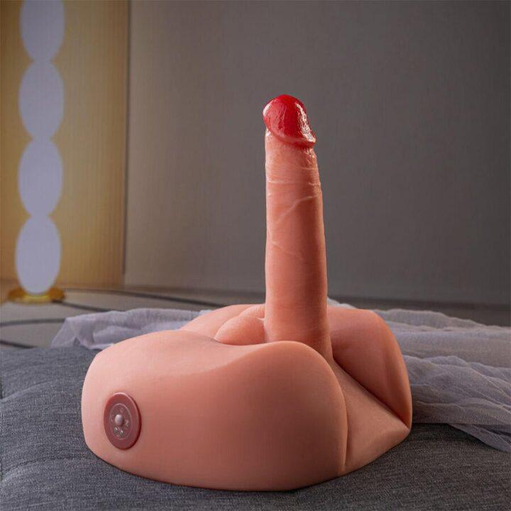 XISE - HONEY REALISTIC DILDO MASTURBATOR WITH VIBRATION 25 CM