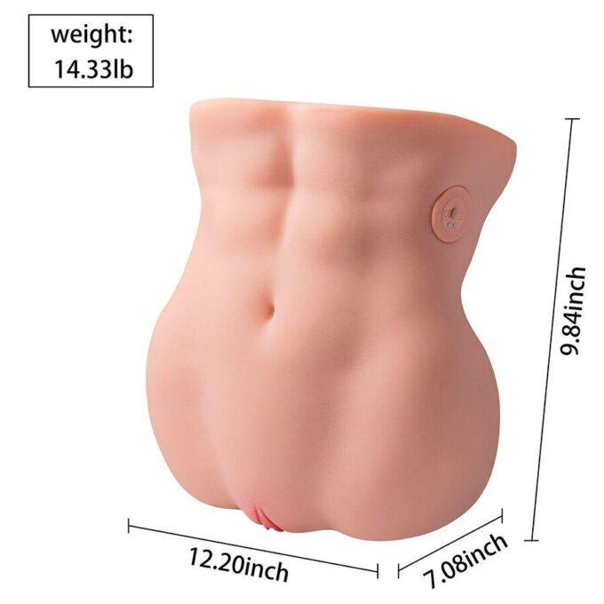 XISE - LYDIA VAGINA FEMININA MASTURBADOR COM IMPULSO 25 CM