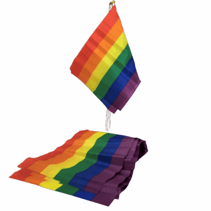 PRIDE - BANDEIRA LGBT BANDEIRA PEQUENA
