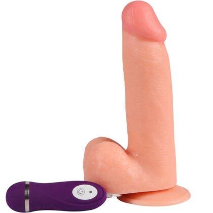 SHEQU - ADAM VIBRADOR DILDO COM CONTROLE REMOTO 21 CM