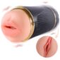 SHEQU - KAY DOUBLE MASTURBATOR WITH DUAL MOUTH AND VAGINA VIBRATION