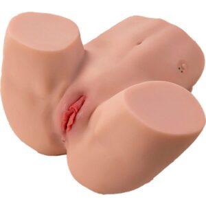 XISE - MAYA SUCKING MASTURBADOR REALISTA DE VAGINA E ÂNUS COM VIBRAÇÃO E SUCÇÃO 4,5 KG