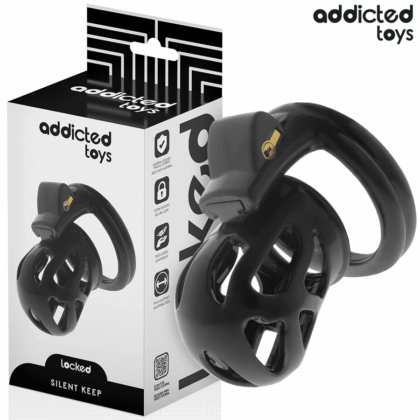 ADDICTED TOYS LOCKED - GAIOLA PARA PÊNIS SILENT KEEP 7,5 CM