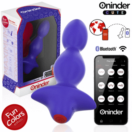 ONINDER CUTE - PLUG ANAL VIBRANTE LOVE BUTT - APLICATIVO MUNDIAL GRATUITO