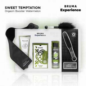 BRUMA XPERIENCE - KIT TENTAÇÃO DE MELANCIA DOCE COM POTENCIALIZADOR DE ORGASMO