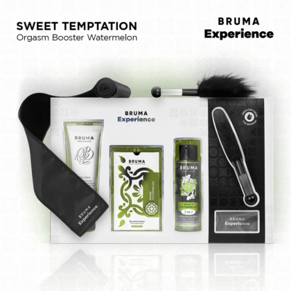BRUMA XPERIENCE - KIT TENTAÇÃO DE MELANCIA DOCE COM POTENCIALIZADOR DE ORGASMO