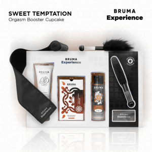 BRUMA XPERIENCE - KIT DE TENTAÇÃO DOCE AMERICANA TART COM POTENCIALIZADOR DE ORGASMO
