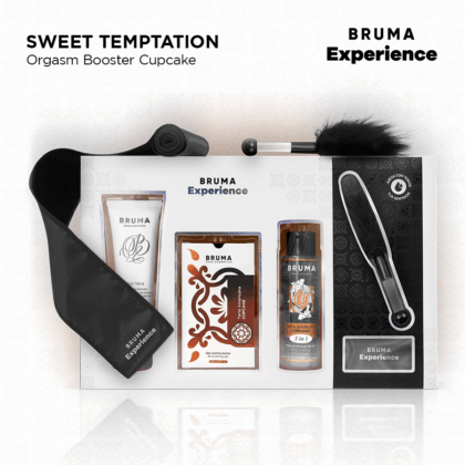 BRUMA XPERIENCE - KIT DE TENTAÇÃO DOCE AMERICANA TART COM POTENCIALIZADOR DE ORGASMO