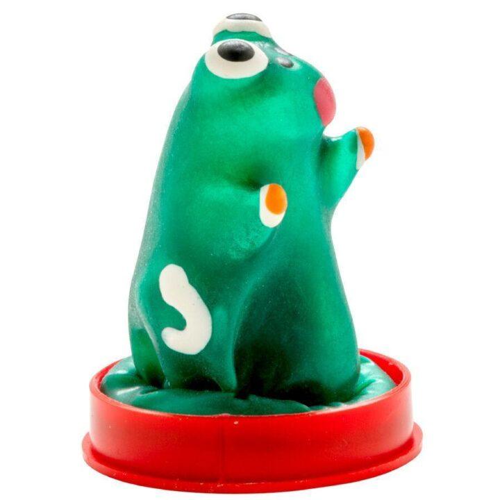 CONDOMERIE - PRESERVATIVOS NOVIDADES PINTADOS À MÃO SAPO MODELO 1