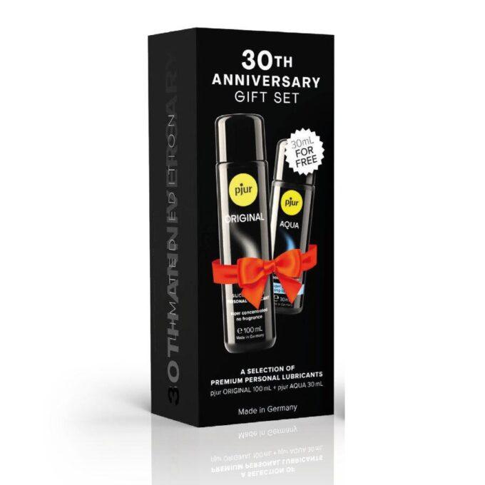 PJUR - CONJUNTO 30º ANIVERSÁRIO PJUR ORIGINAL 100 ML + PJUR AQUA 30 ML DE PRESENTE