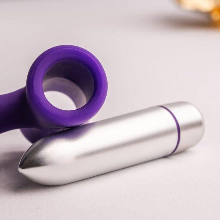 ROCKS-OFF - PETITE SENSATIONS TEAZER PLUG ANAL VIBRADOR ROXO