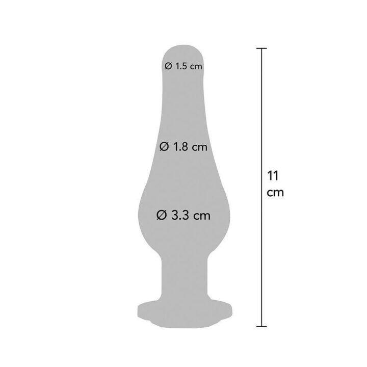 TOYJOY - PLUG ANAL MÉDIO DIAMOND BUM BIJOU ANAL PLAY