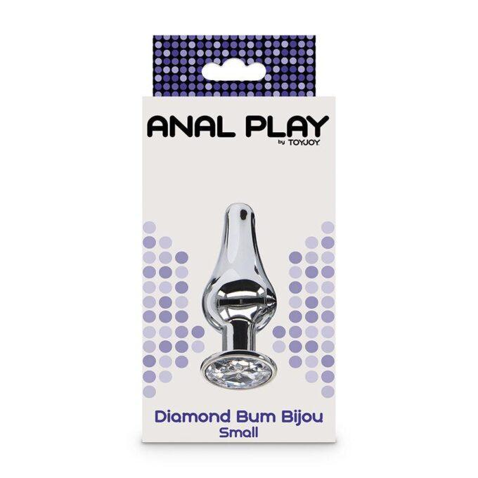 TOYJOY - PLUG ANAL PEQUENO DIAMOND BUM BIJOU PLAY ANAL