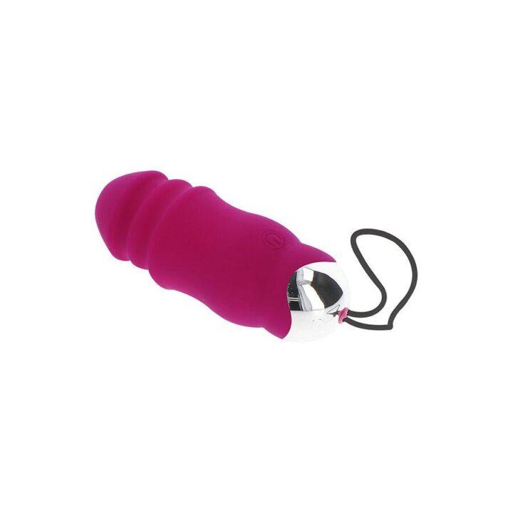 TOYJOY - FELICIDADE SUNN SIDE PARA CIMA E PARA BAIXO VIBRADOR FÚCSIA CONTROLE REMOTO