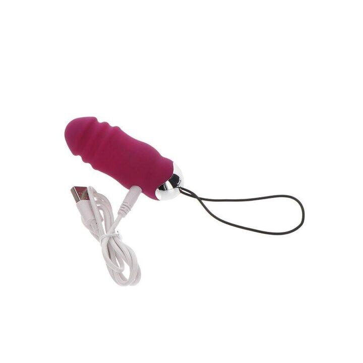 TOYJOY - FELICIDADE SUNN SIDE PARA CIMA E PARA BAIXO VIBRADOR FÚCSIA CONTROLE REMOTO