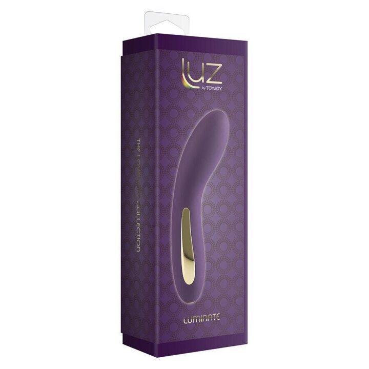 TOYJOY - VIBRADOR ROXO LUZ LUMINADA