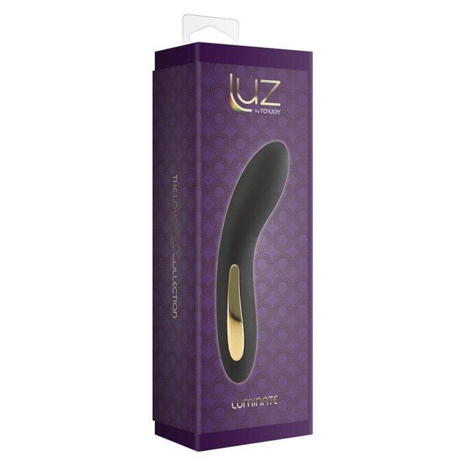 TOYJOY - VIBRADOR PRETO COM LUZ LUMINADA