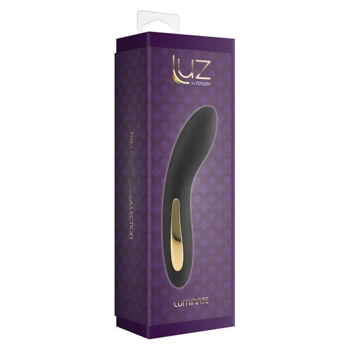 TOYJOY - VIBRADOR PRETO COM LUZ LUMINADA