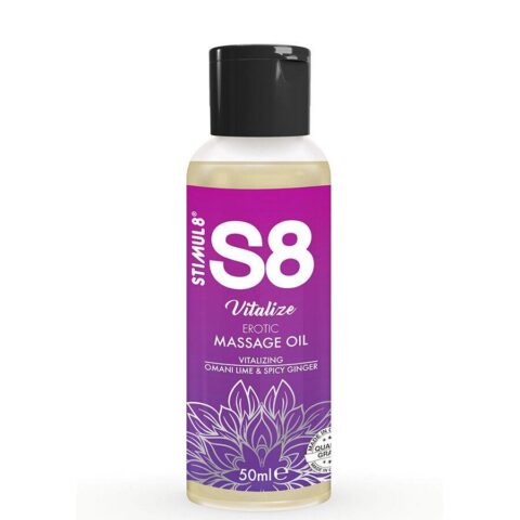 STIMUL8 - S8 VITALIZE ÓLEO DE MASSAGEM ERÓTICO LIMA 50 ML
