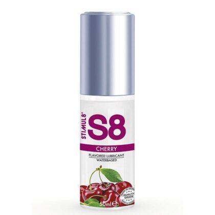 STIMUL8 - LUBRIFICANTE S8 CEREJA 50 ML
