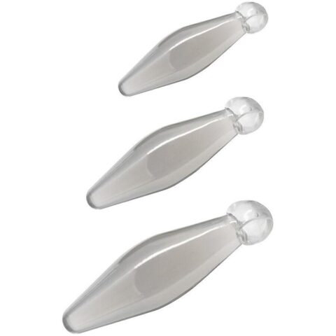 TOYJOY - ANAL PLAY FINGER RIMMER 3 PEÇAS TRANSPARENTE