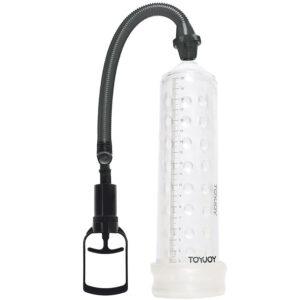 TOYJOY - BOMBA DE MASSAGEM PODEROSA COM MANGA TRANSPARENTE