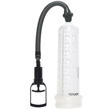TOYJOY - BOMBA DE MASSAGEM PODEROSA COM MANGA TRANSPARENTE