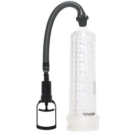 TOYJOY - BOMBA DE MASSAGEM PODEROSA COM MANGA TRANSPARENTE