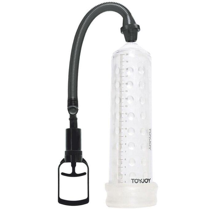 TOYJOY - BOMBA DE MASSAGEM PODEROSA COM MANGA TRANSPARENTE