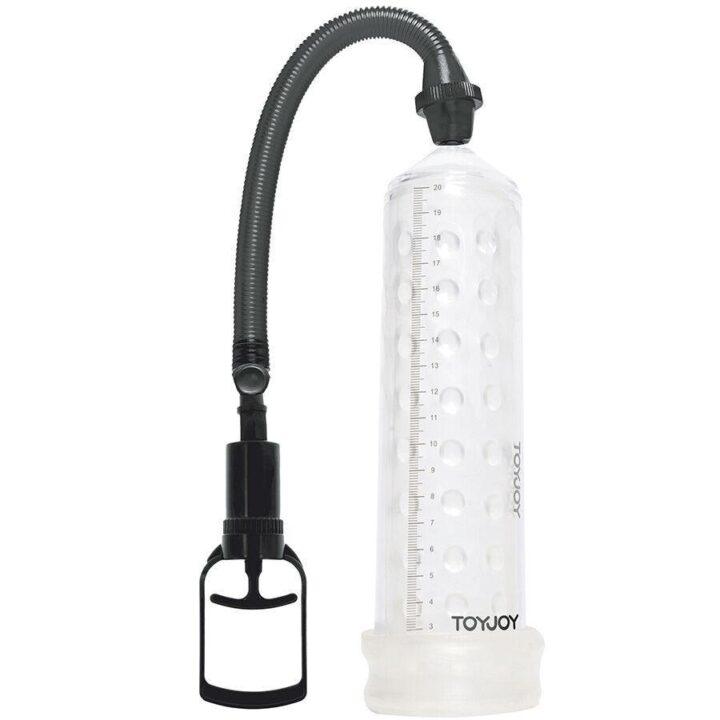TOYJOY - BOMBA DE MASSAGEM PODEROSA COM MANGA TRANSPARENTE