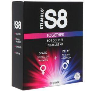 STIMUL8 - S8 TOGETHER KIT CASAL 2 X 30 ML