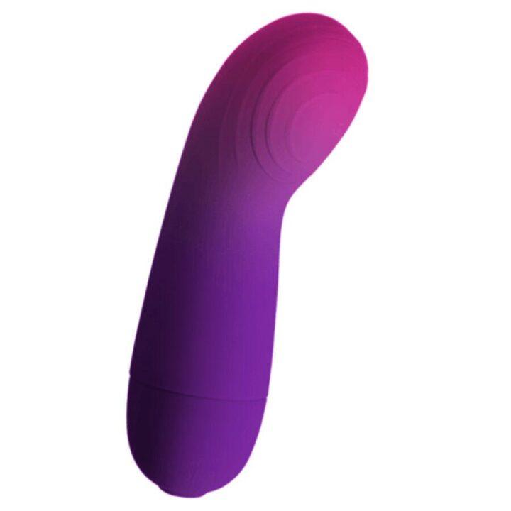 ROCKS-OFF - GLOW GIRL VIBE VIBRADOR DISCRETO ROXO PARA PONTO G