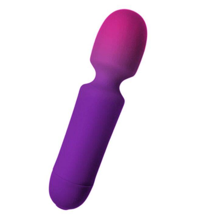 ROCKS-OFF - GLO-GIRL VIBRADOR WAND MINI ROXO