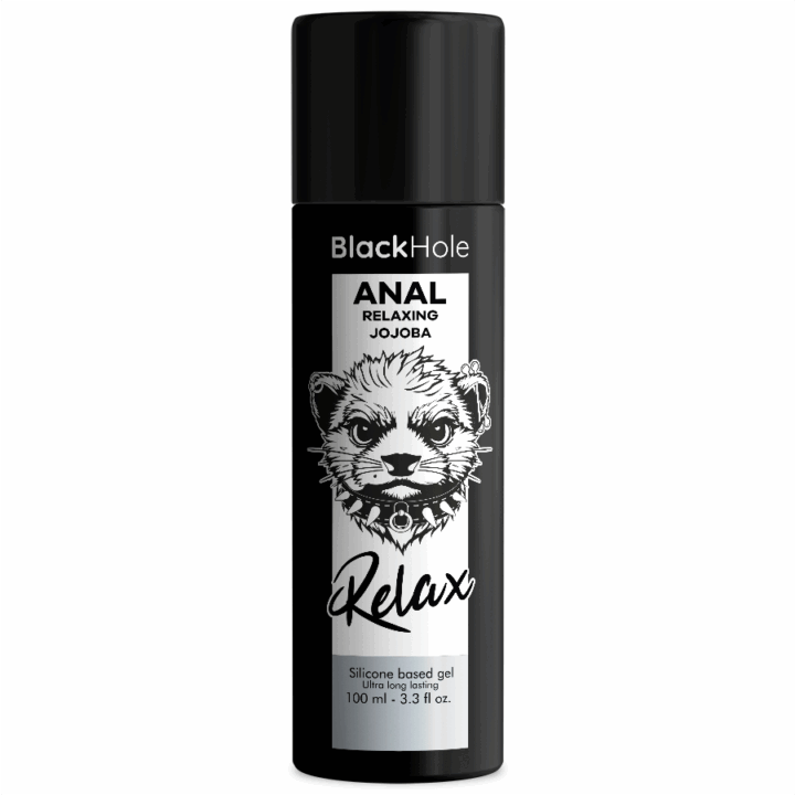 BLACK HOLE - JOJOBA RELAXANTE ANAL BASE DE SILICONE 100 ML
