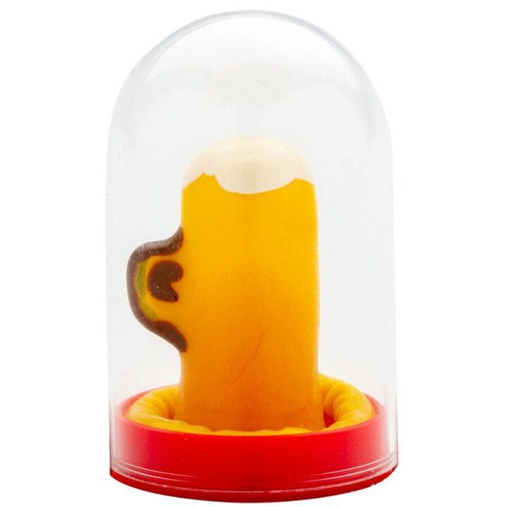 CONDOMERIE - PRESERVATIVOS NOVIDADES PINTADOS À MÃO COPO DE CERVEJA