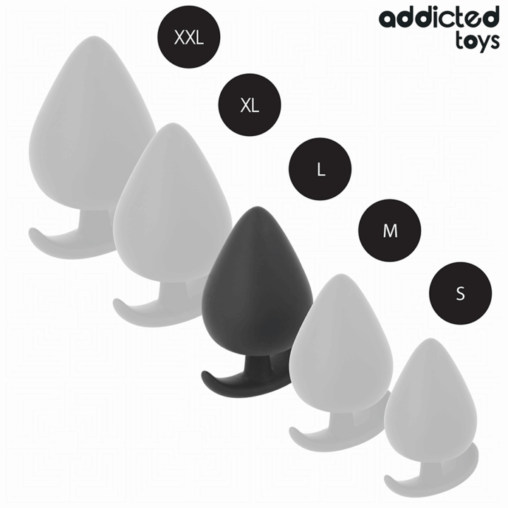 ADDICTED TOYS - PLUG ANAL TAMANHO L 8 CM