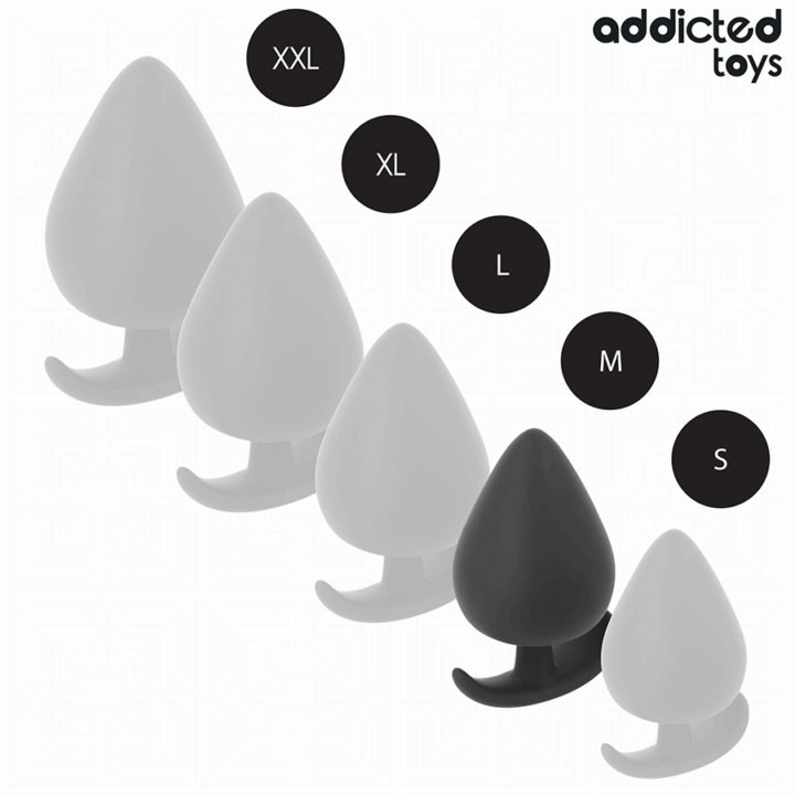 ADDICTED TOYS - PLUG ANAL TAMANHO M 6,6 CM