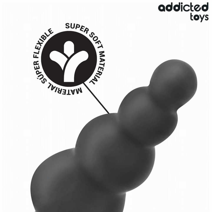 ADDICTED TOYS - PLUG ANAL COM ANEL MODELO 5