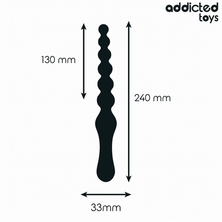 ADDICTED TOYS - MASSAGEADOR ANAL 24 CM